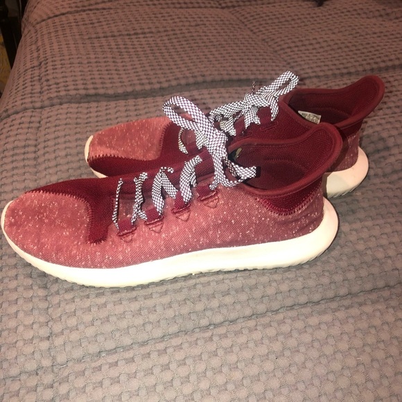 Adidas Men’s Tubular Shadow Collegiate Burgundy 9.5 main image 10